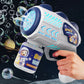 Kids Toy Bubbles Machine Automatic Soap Blower with Light Summer Outdoor fun