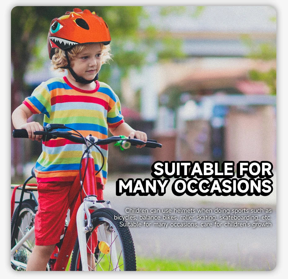 Kids Bicycle Helmet Child Sports Safety Cycling Protection Knee Elbow Pad Sets Balance Bike Roller Skating Helmet Guard