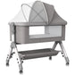 crib baby portable foldable BB cot multi-functional mobile cradle splice bed crib foldable adjustable can be used as a bassinet