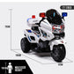 ROVO KIDS Electric Ride-On Motorcycle Children Police Patrol Bike Toy Trike