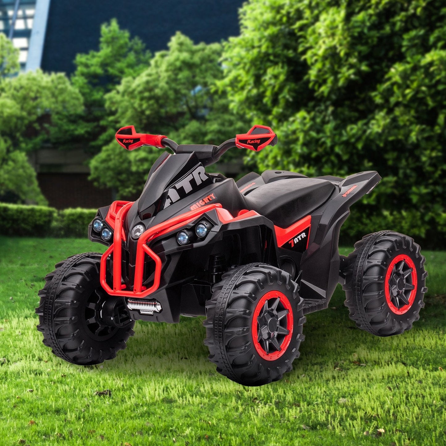 Kahuna GTS99 Kids Electric Ride On Quad Bike Toy ATV 50W - Red